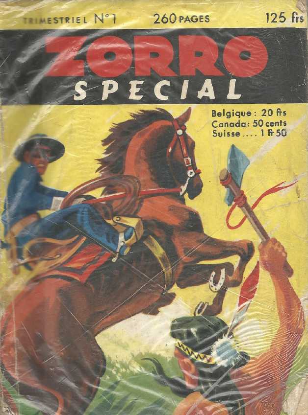 Une Couverture de la Srie Zorro Special